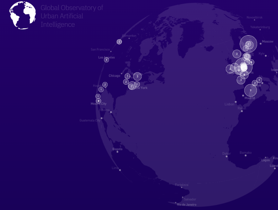 Global Observatory of Urban Artificial Intelligence